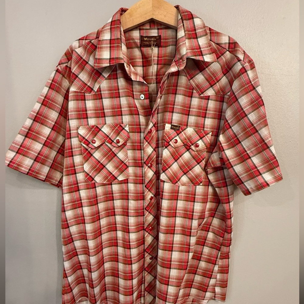Vintage wrangler button up